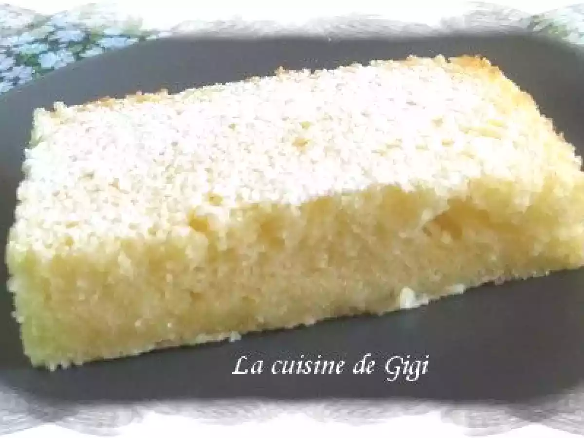 Gâteau léger au citron