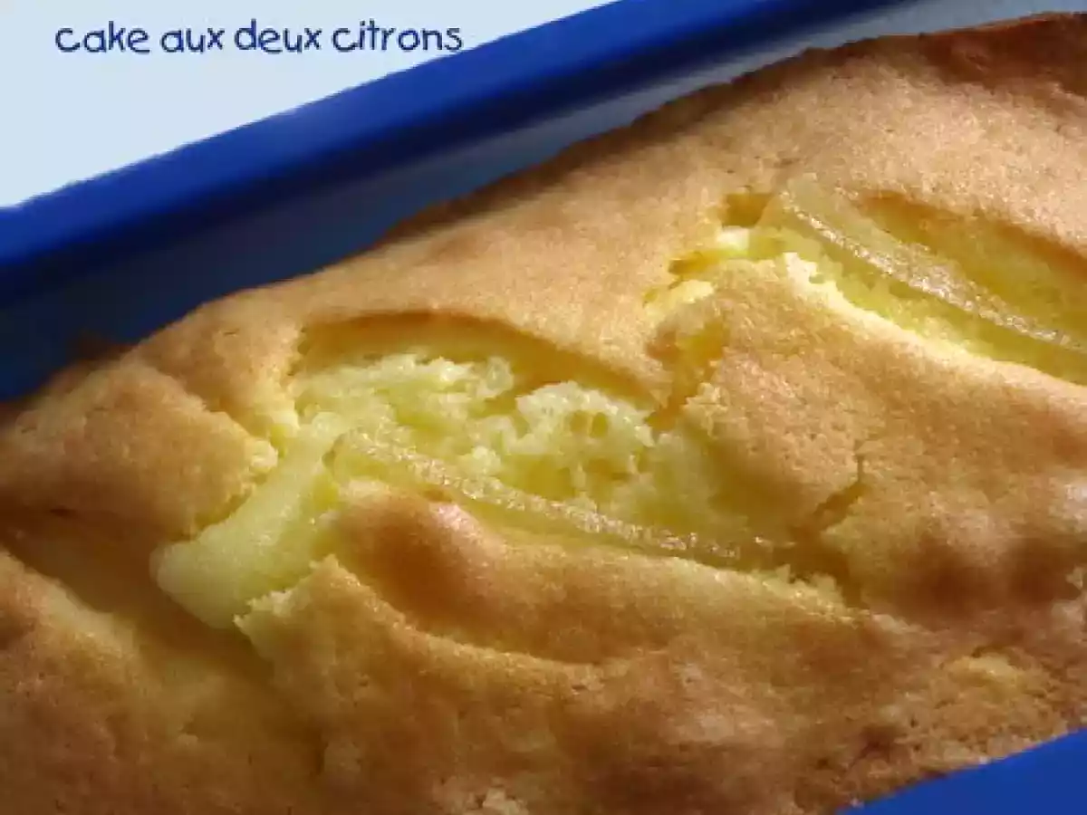 Gâteau léger aux deux citrons, caramel au beurre salé ou Salidou - photo 2