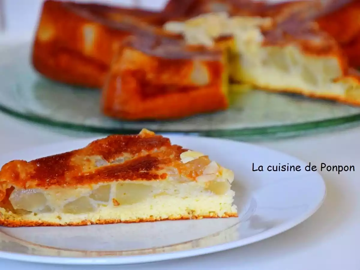 Gâteau léger aux poires