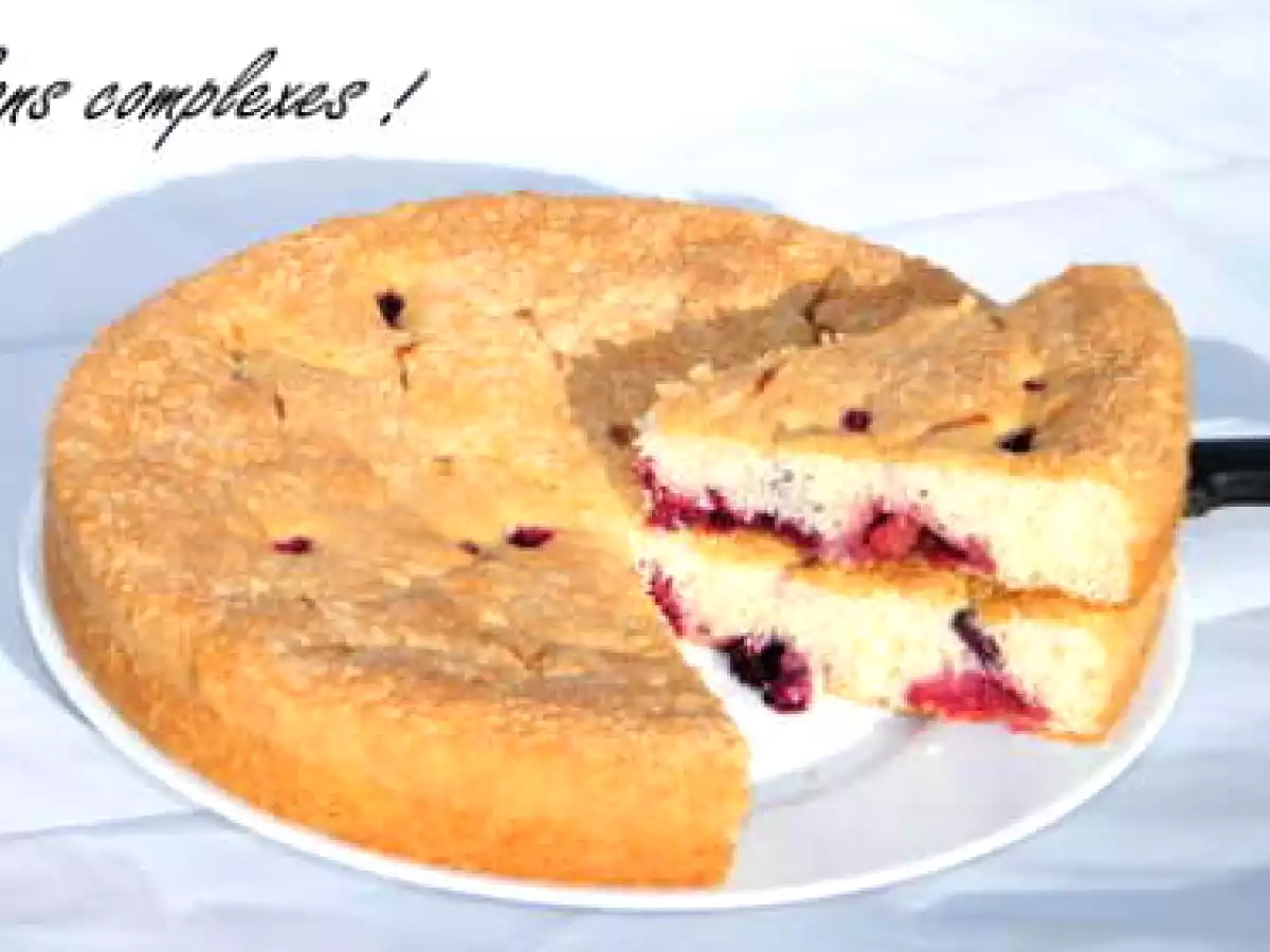 Gateau léger Citron & Fruits rouges - photo 2