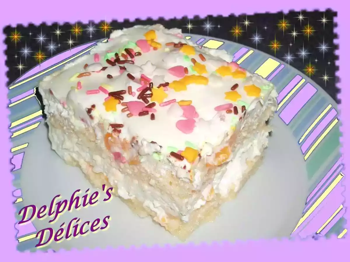 GATEAU LEGER ET FRAIS FACON TIRAMISU