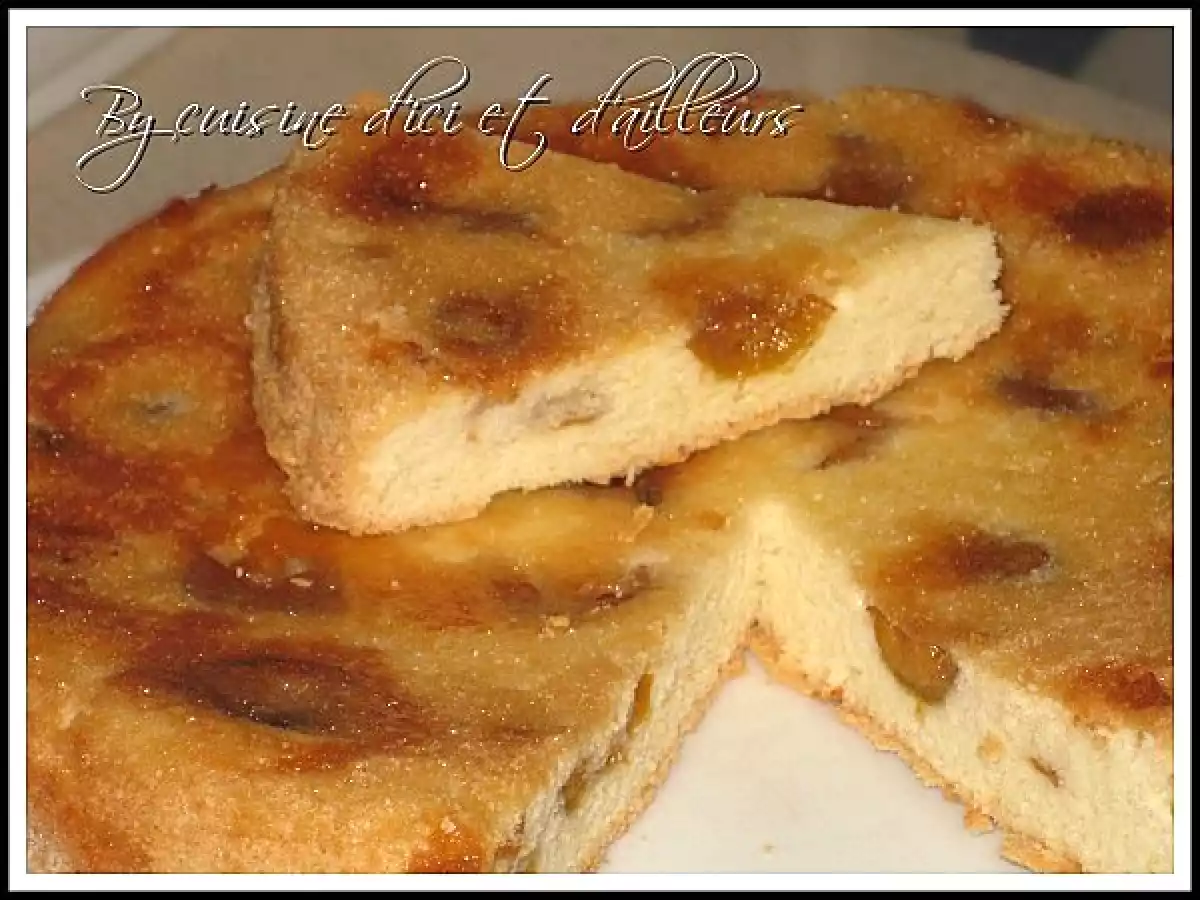 Gâteau Lorrain aux mirabelles
