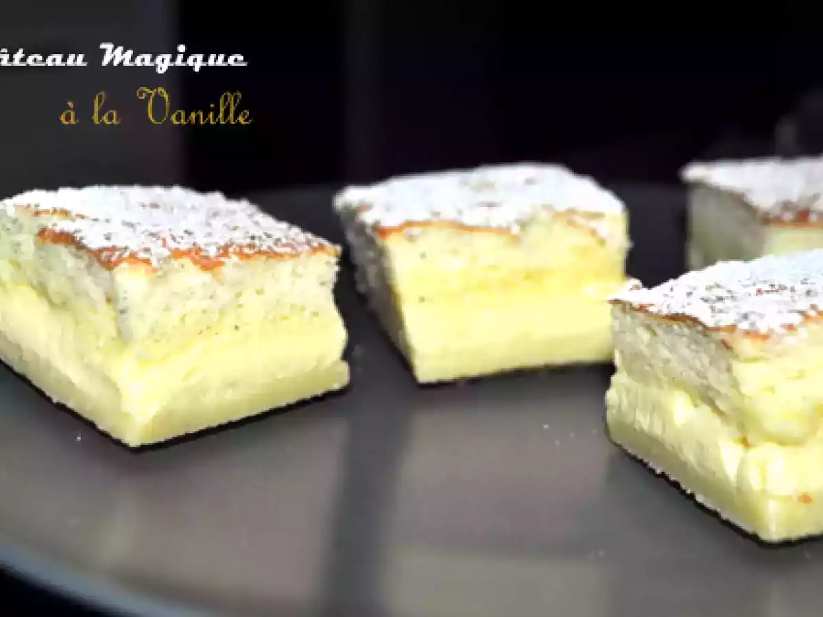 Gâteau Magique à la Vanille