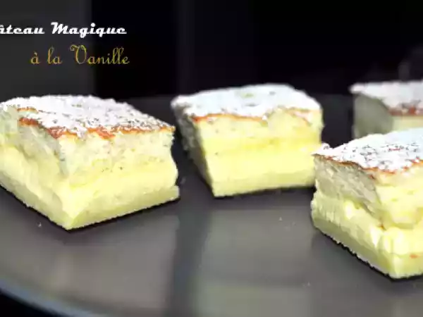 Recette Gâteau magique à la vanille