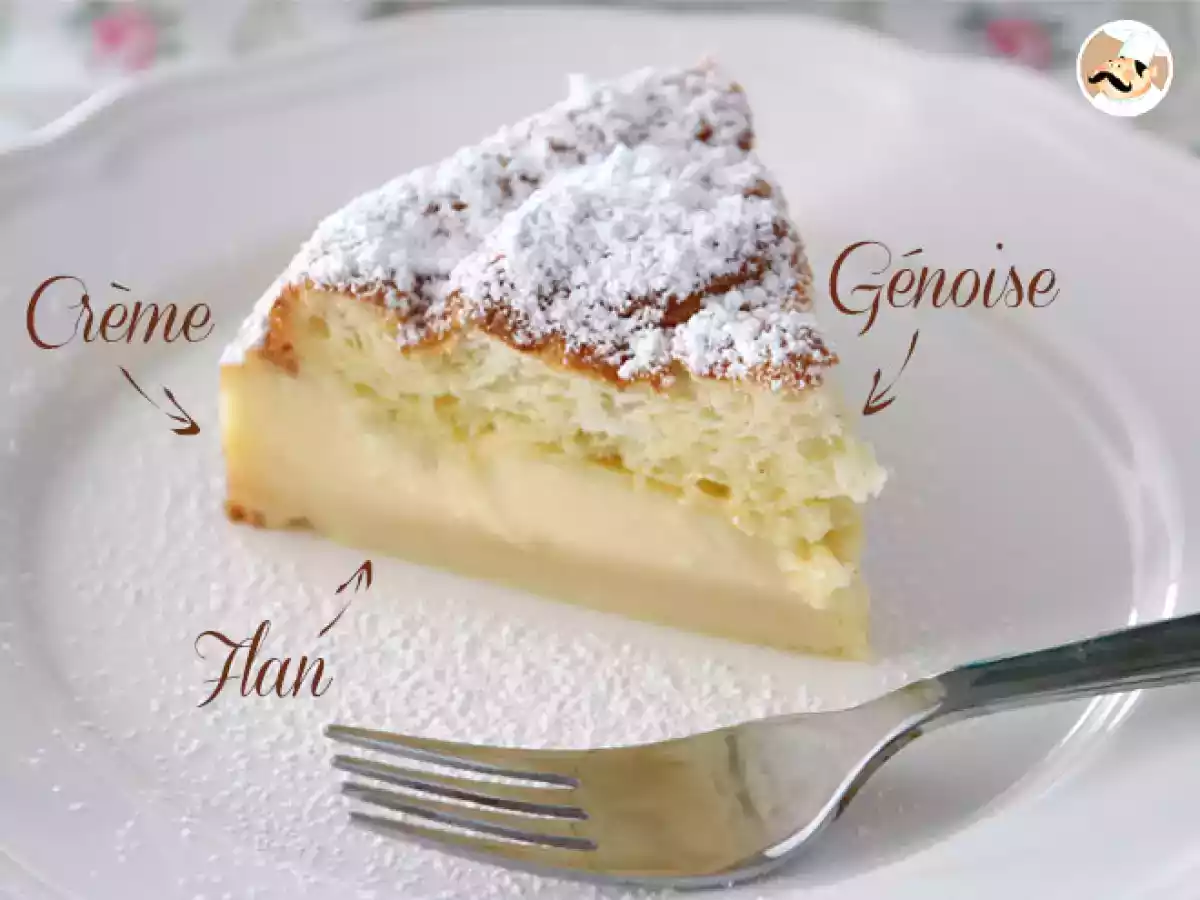 Gâteau magique à la vanille pas à pas et vidéo - photo 6