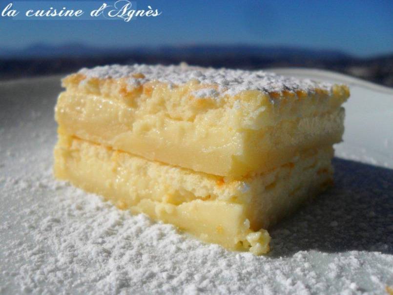 Gâteau magique au citron