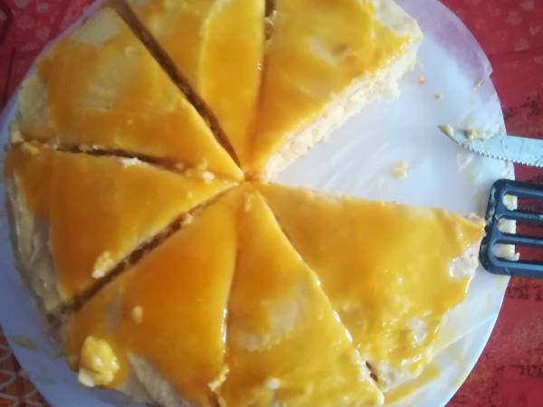 Gateau Mangue Passion Double Genoise Recette Ptitchef