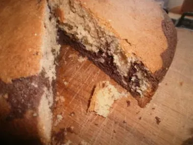 Gâteau marbré au chocolat et beurre de cacahuètes, photo 2