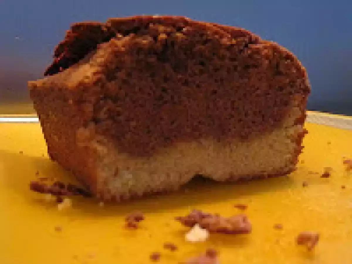 Gateau marbré chocolat au lait, chocolat blanc - photo 3