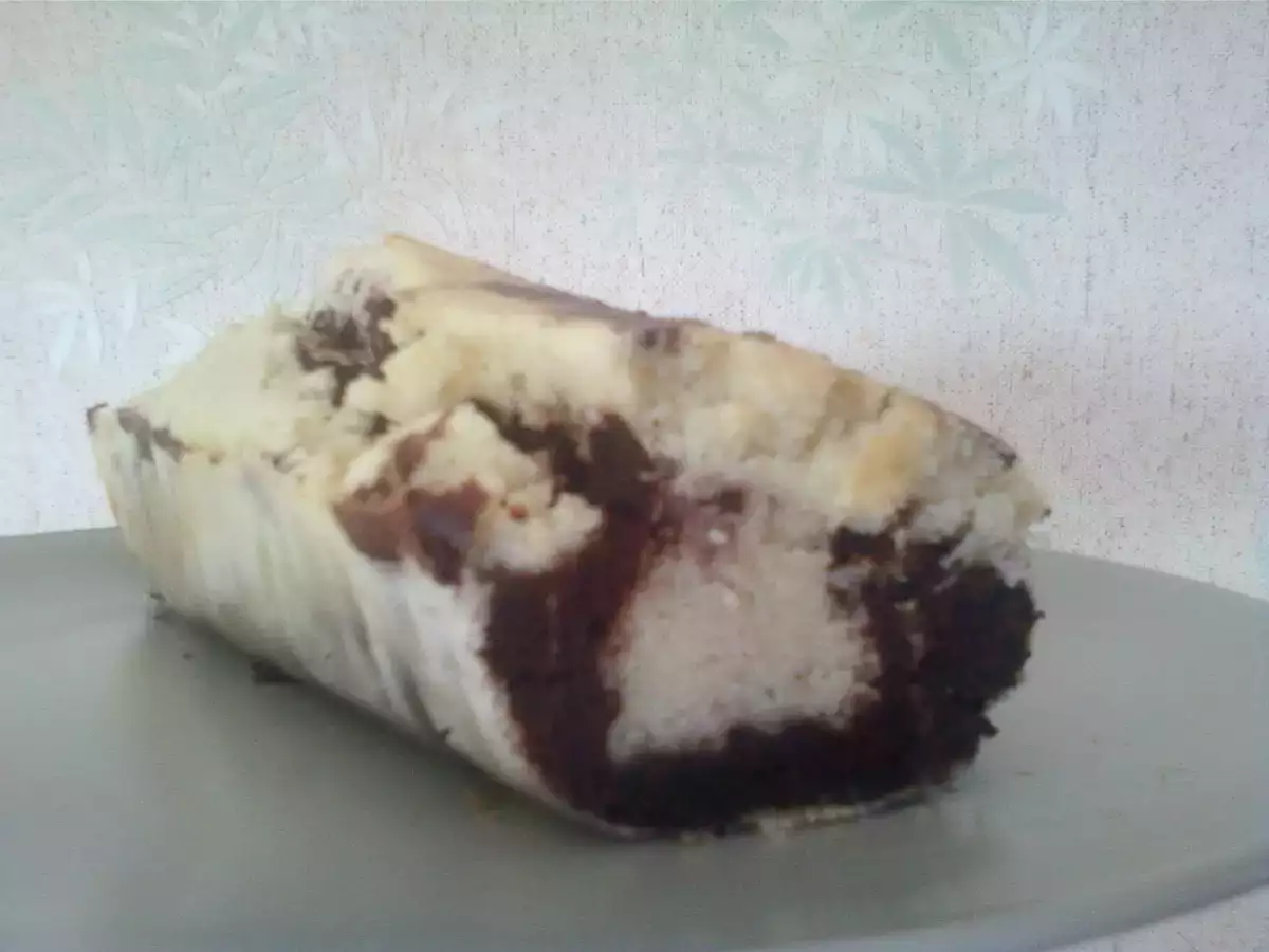 Gâteau marbré chocolat Dukan