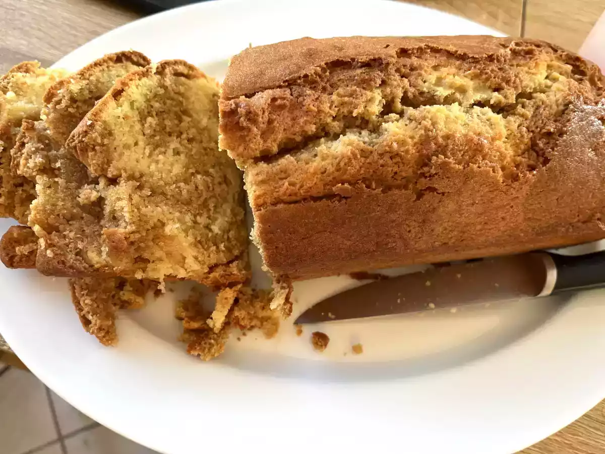 Gâteau marbré vanille spéculoos