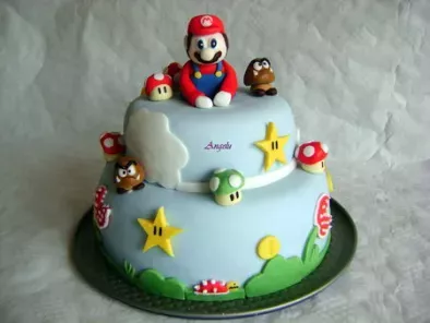 Gâteau Mario 3D