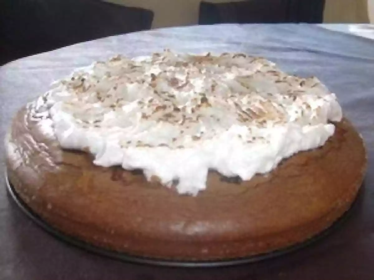 Gâteau meringué au chocolat et à la crème de marrons - photo 2