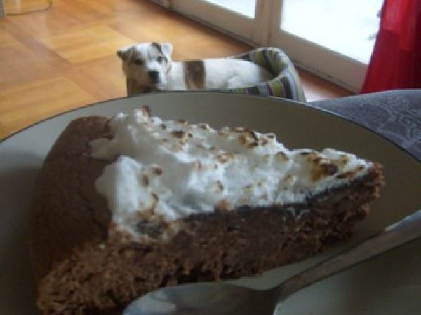 Gateau Meringue Au Chocolat Et A La Creme De Marrons Recette Ptitchef