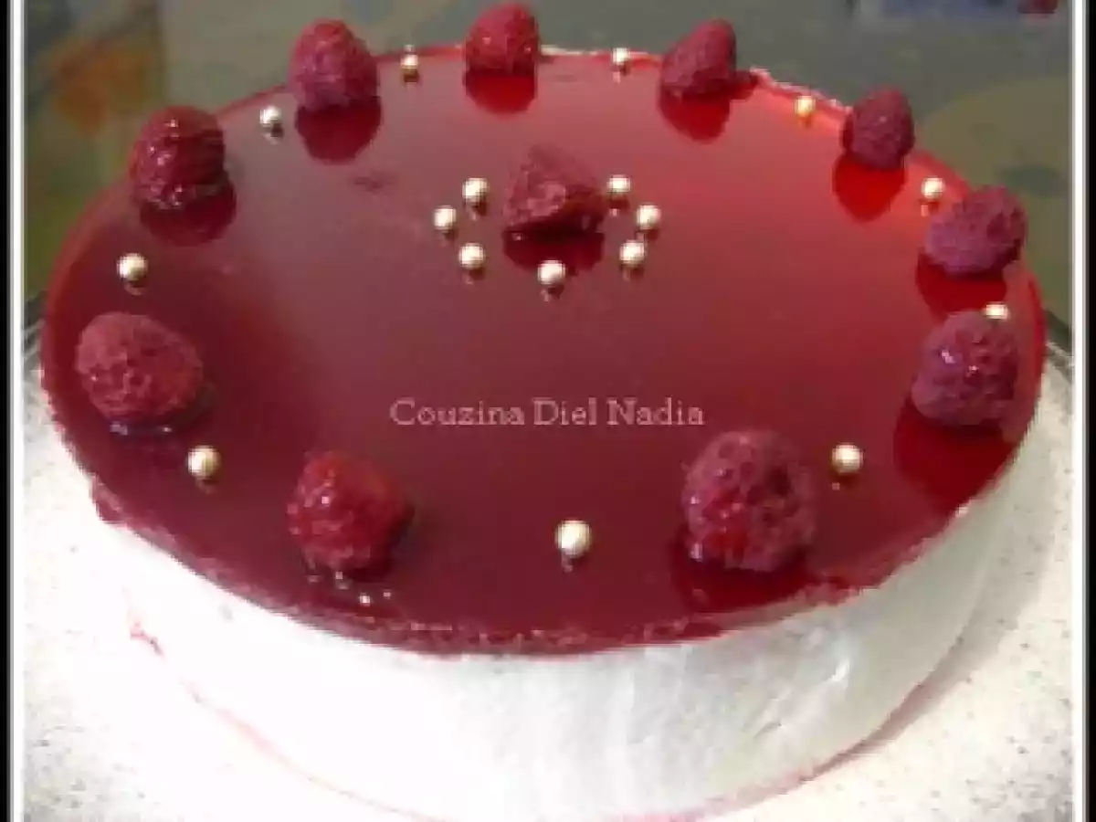 Gateau Miroir: Mousse au Chocolat et Framboises sur un air d'Aaliyah