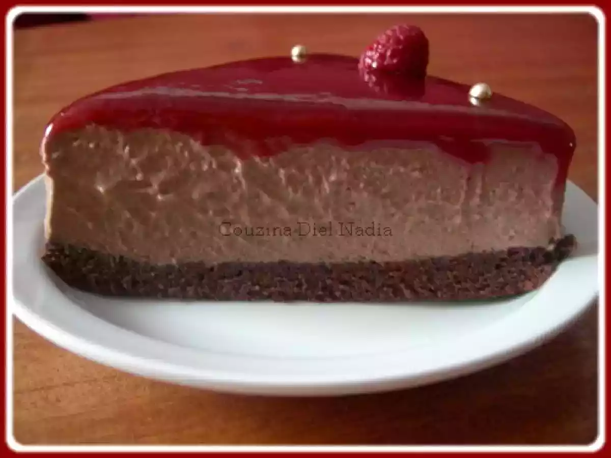 Gateau Miroir: Mousse au Chocolat et Framboises sur un air d'Aaliyah - photo 4