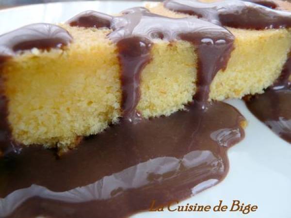 Gateau Moelleux A L Orange Creme Simplette Au Chocolat Recette Ptitchef