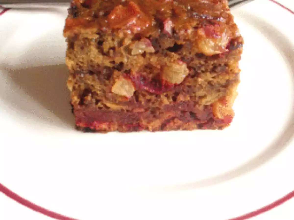 Gâteau moelleux à la betterave