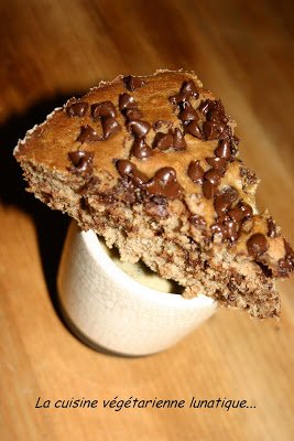 Gateau Moelleux A La Compote De Pommes Et Pepites De Chocolat Recette Ptitchef