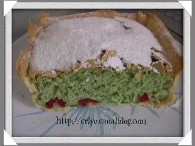 Gâteau moelleux à la pistache et aux framboises - photo 2