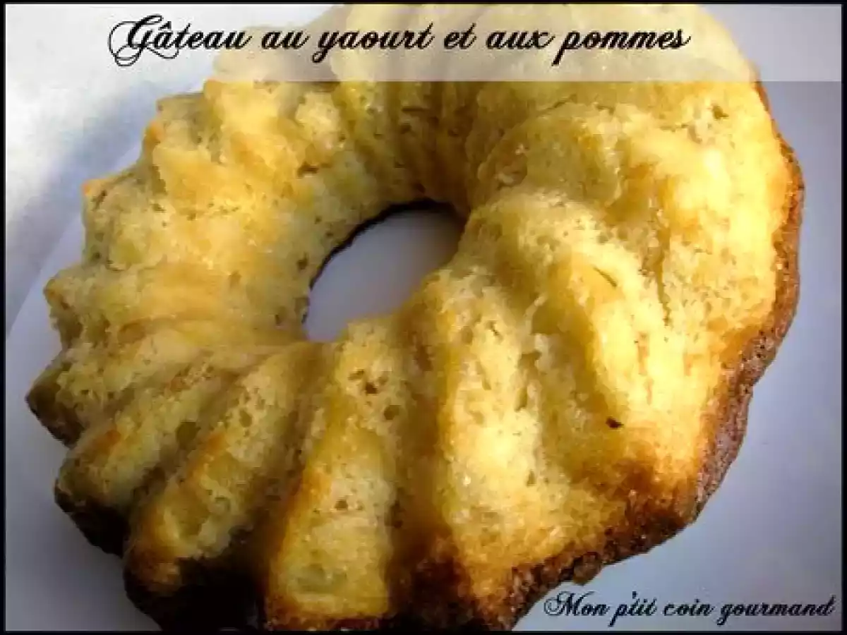 Gâteau moelleux au yaourt et aux pommes - photo 2