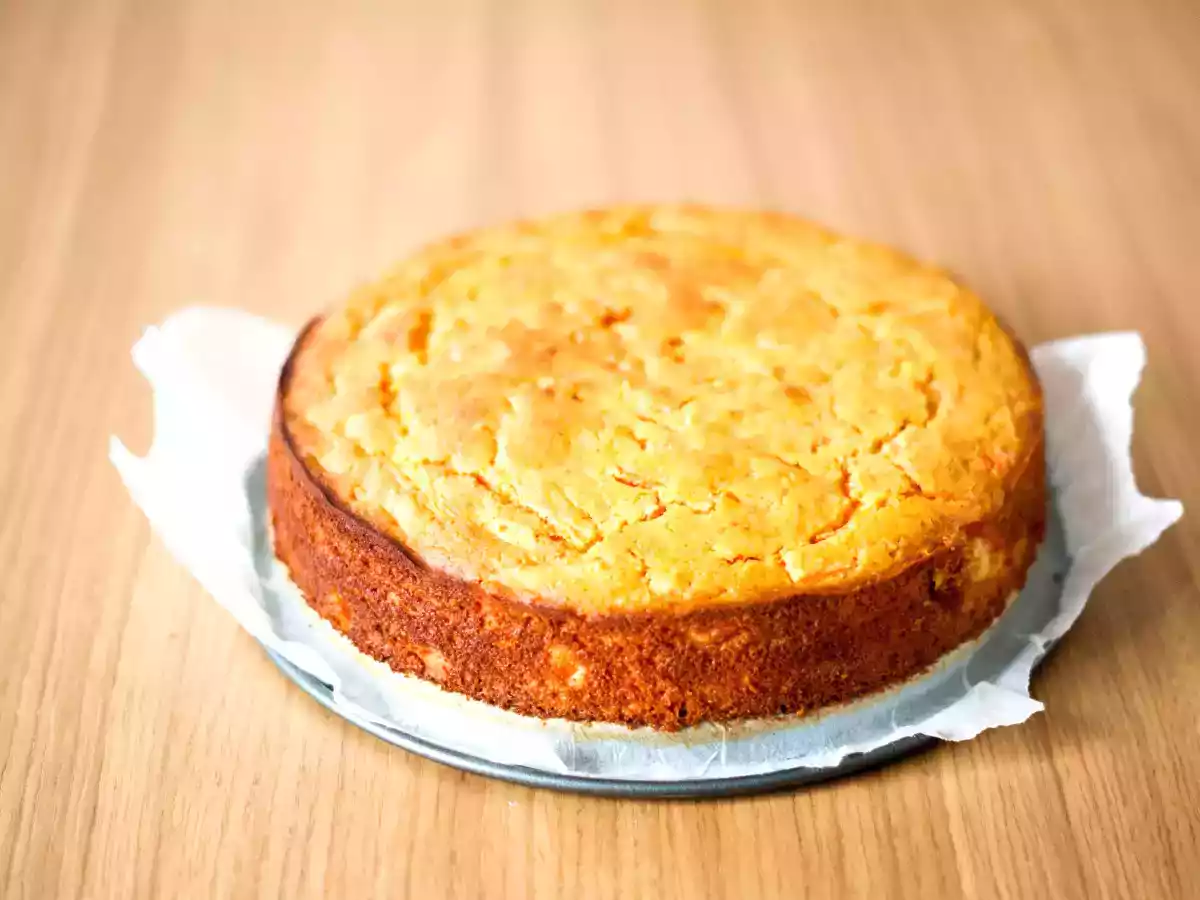 Gâteau moelleux aux carottes