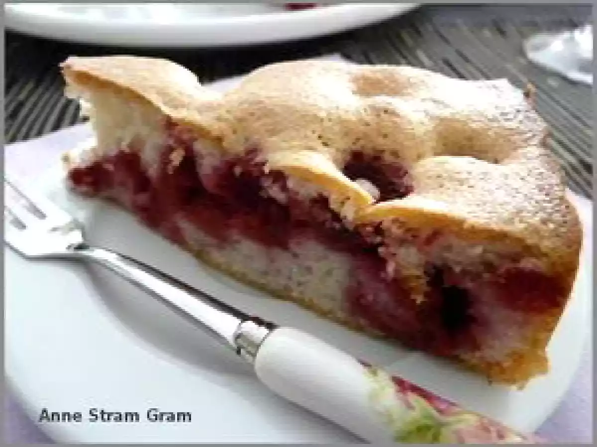 Gâteau moelleux aux framboises
