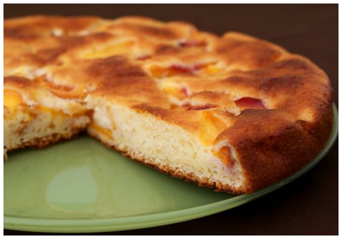 Gateau Moelleux Aux Peches De Vigne Recette Ptitchef