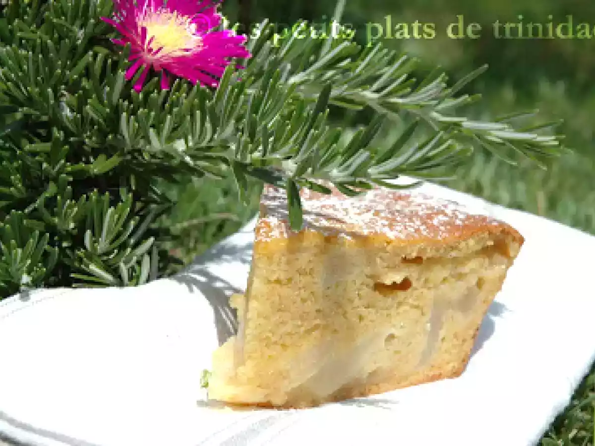 Gâteau moelleux aux poires, érable et cannelle sans beurre - photo 3