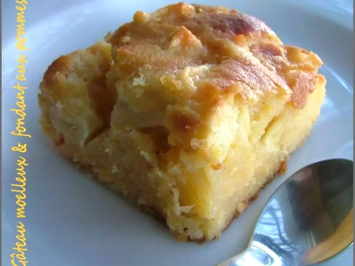 Gâteau moelleux & fondant aux pommes - photo 2