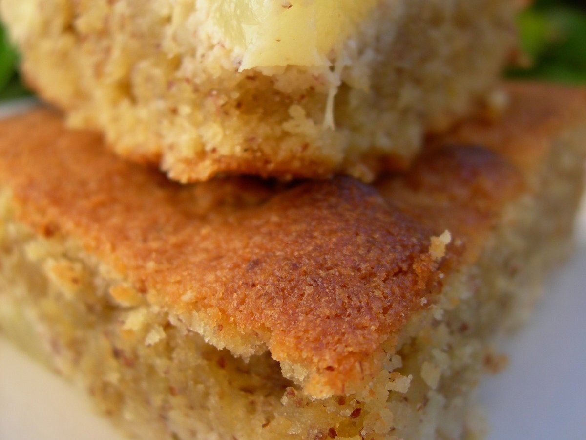 Recette gâteau moelleux aux poires et amandes