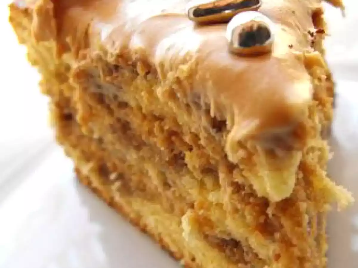 Gâteau moka café crémeux