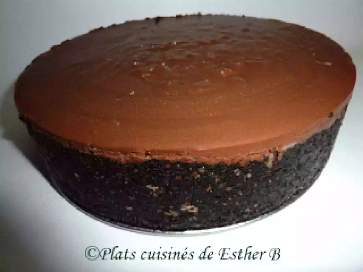 Gâteau mousse au chocolat et caramel - photo 2