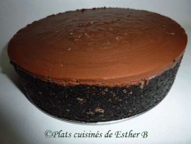 Gâteau mousse au chocolat et caramel, photo 2