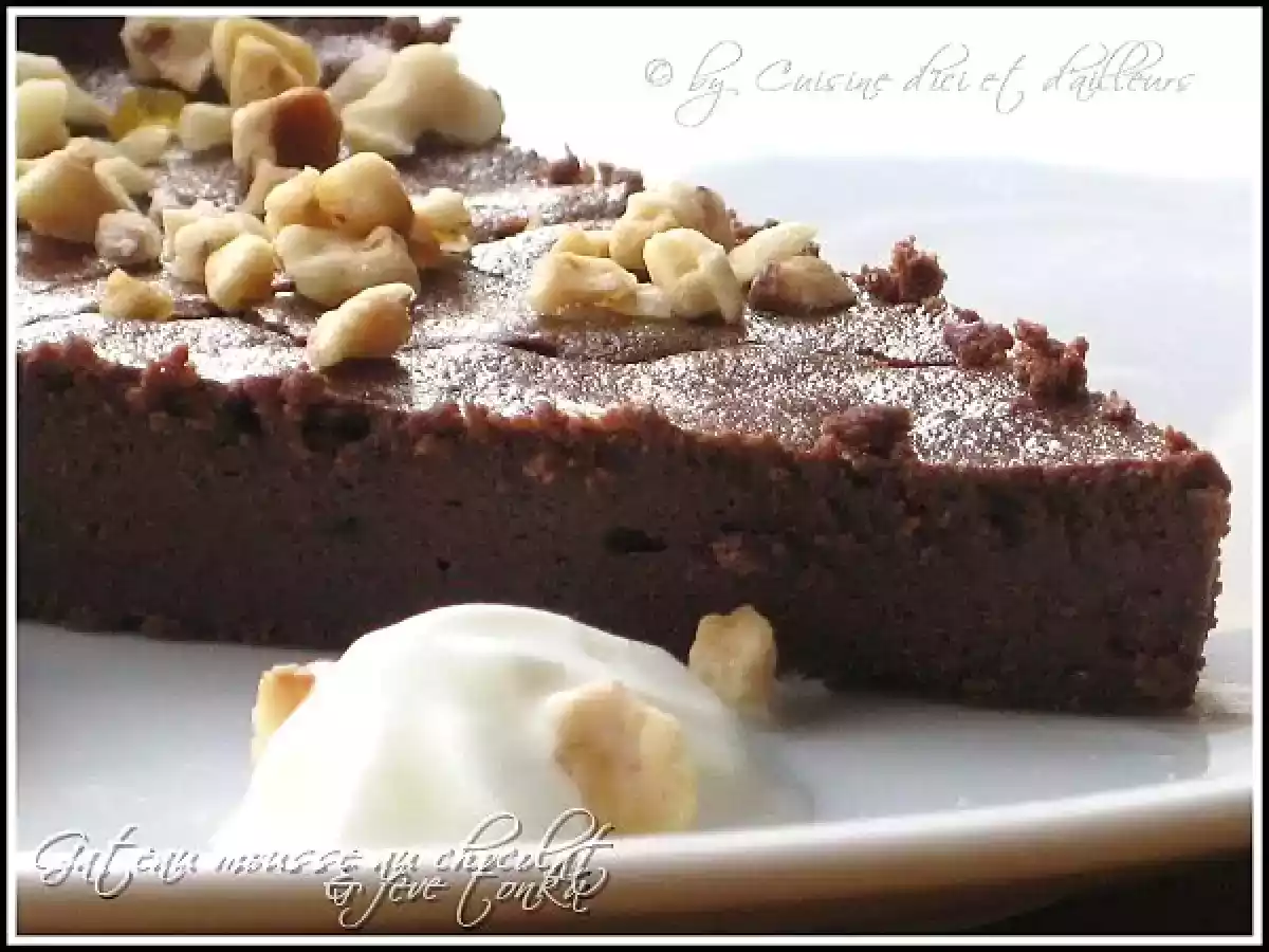 Gateau mousse au chocolat et fève tonka - photo 2