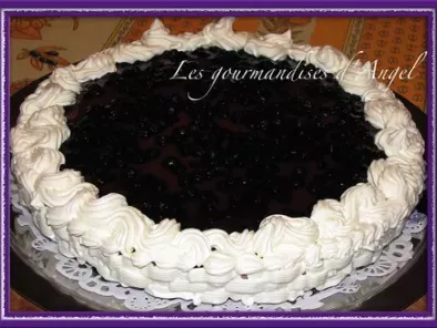 Gâteau Mousse aux myrtilles