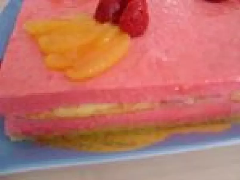 Gâteau mousse de Framboise
