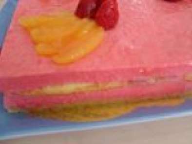 Gâteau mousse de Framboise