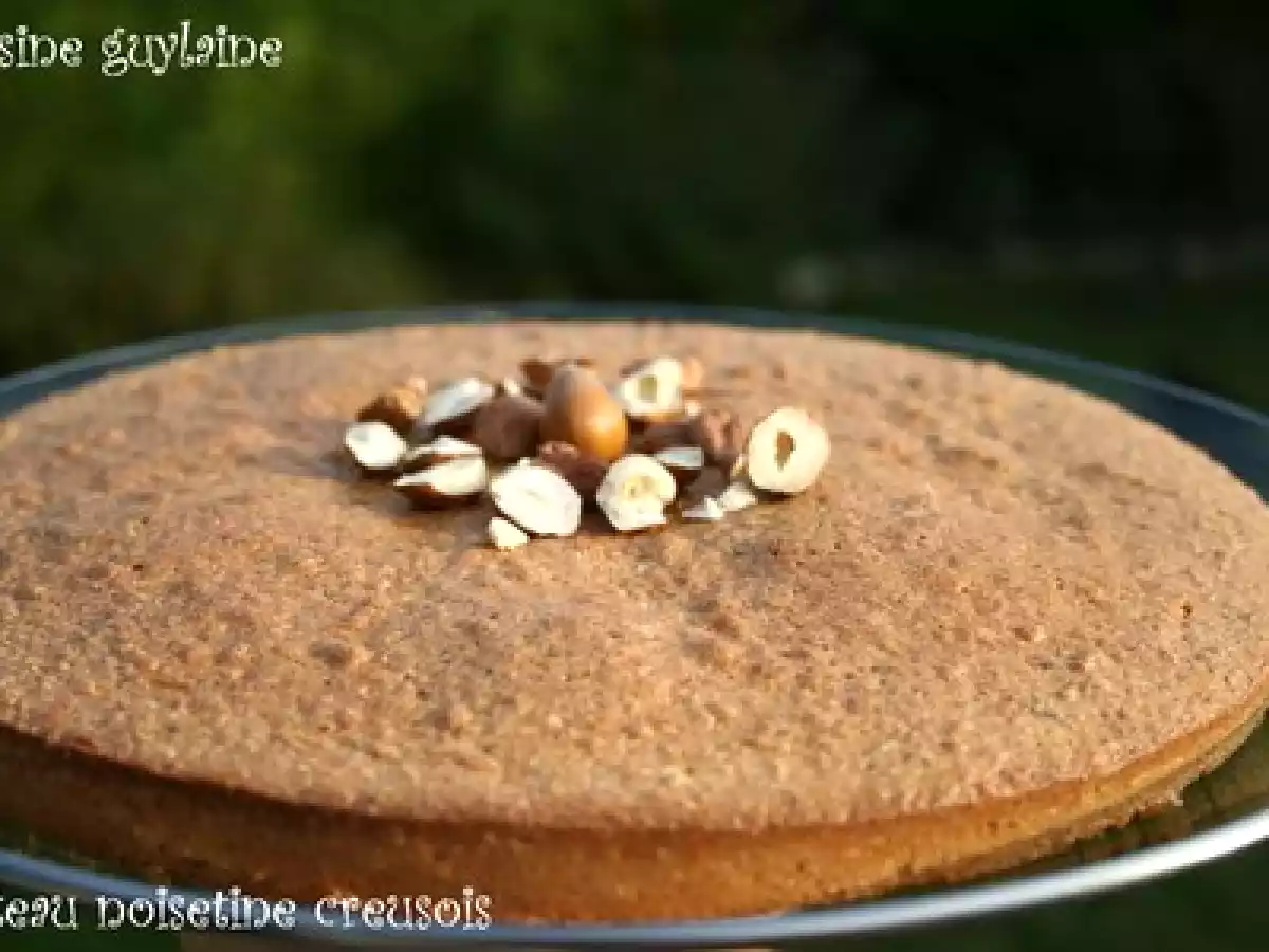 Gâteau noisetine creusois