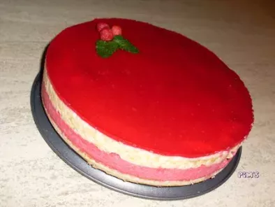 Gâteau Nougat / Framboises