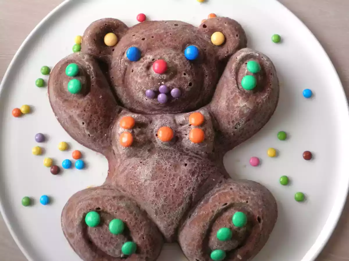 Gâteau nounours choco-noisette - photo 2