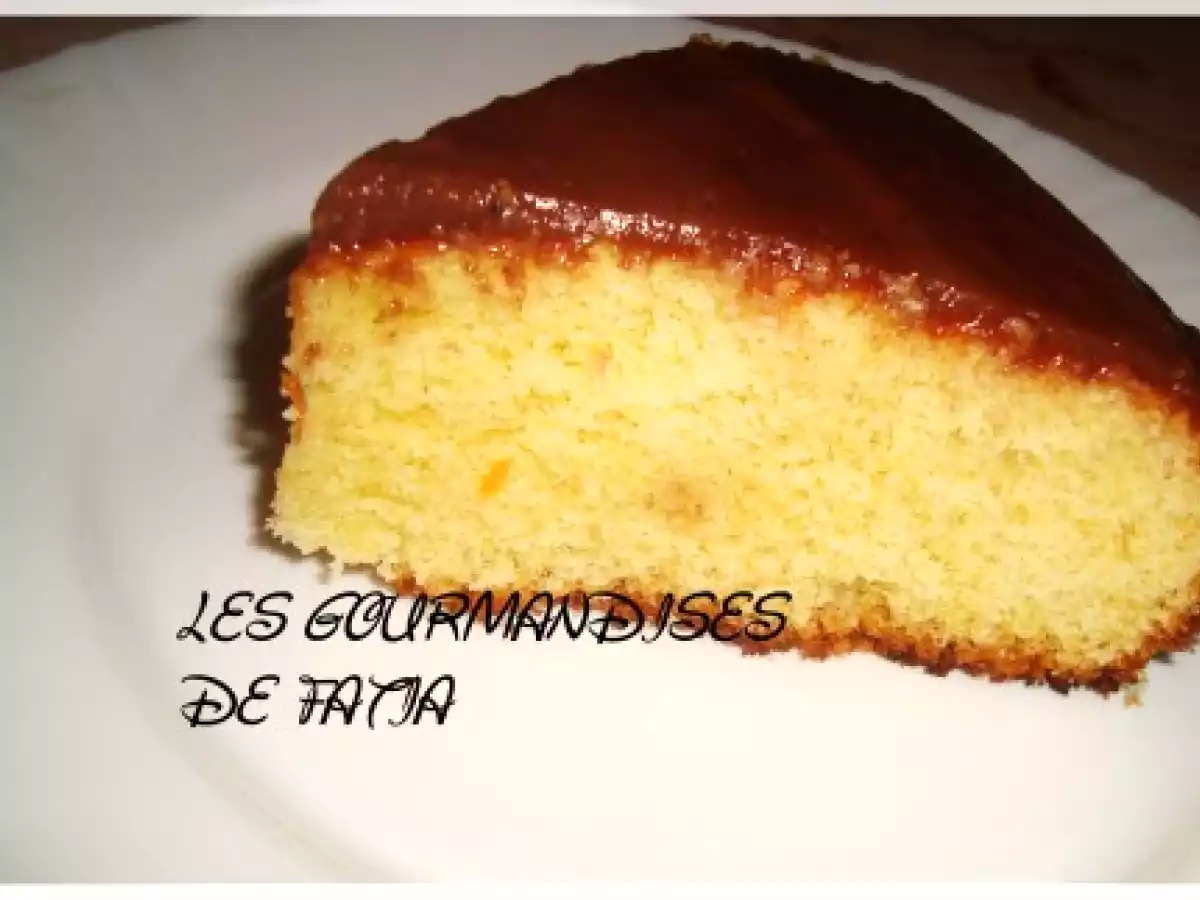 Gateau orange chocolat - photo 2
