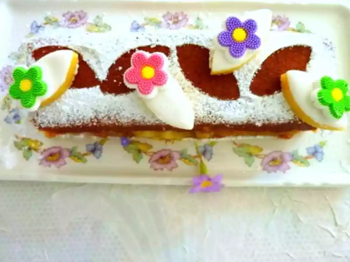 Gâteau où pommes et calissons s'entremêlent pour une onctuosité parfaite - photo 3