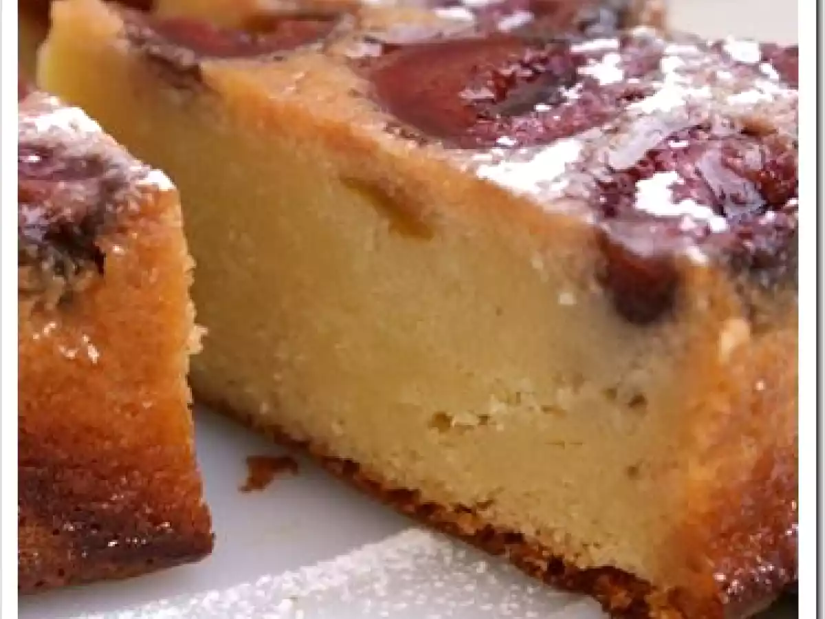Gâteau Pâtissier aux figues, crème d'amande et fève Tonka. - photo 2