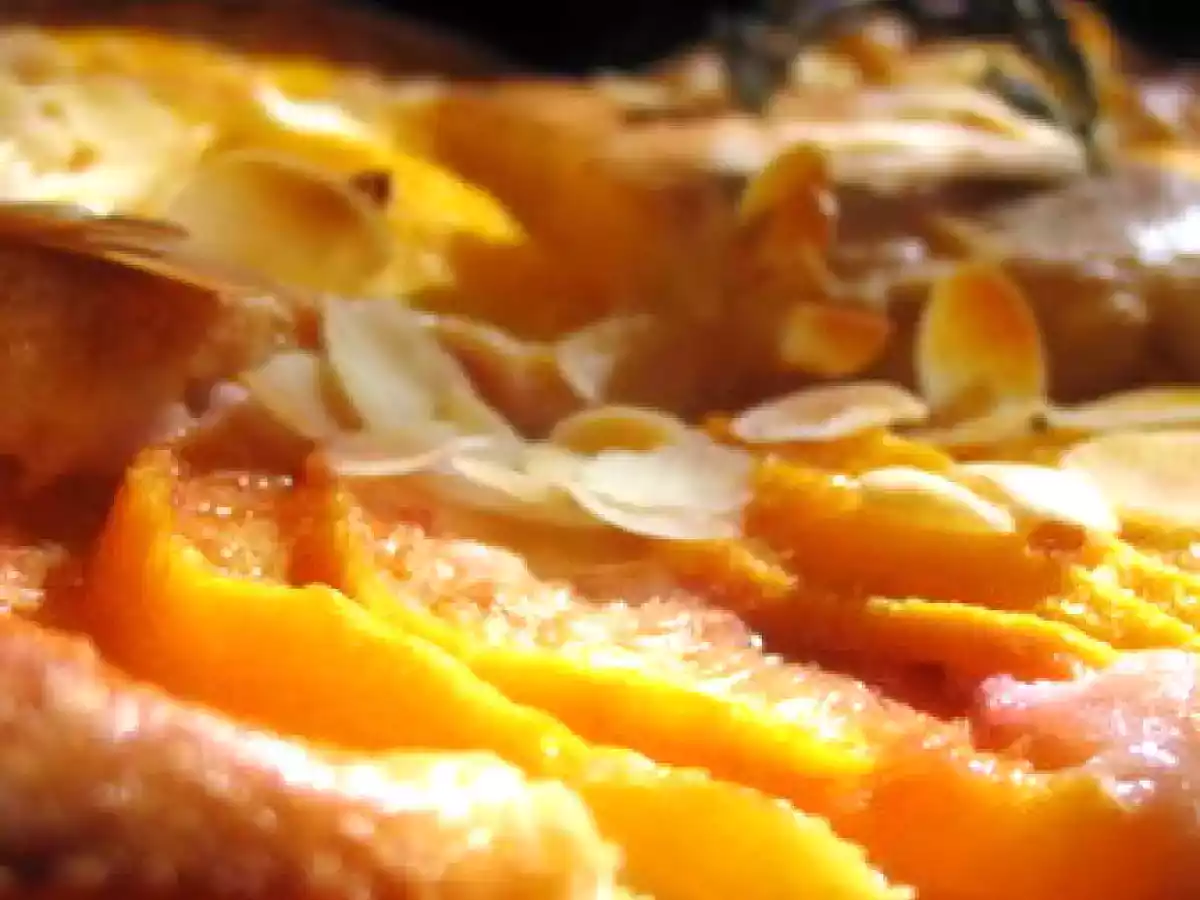 Gâteau pêche-lavande spécial cholestérol et spécial slurp! Merci Guillemette! - photo 2