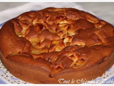 Gâteau pépère : un gâteau aux pommes irrésistible !