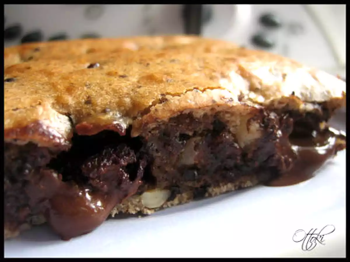 Gâteau pérougien chocolat-noisette - photo 2