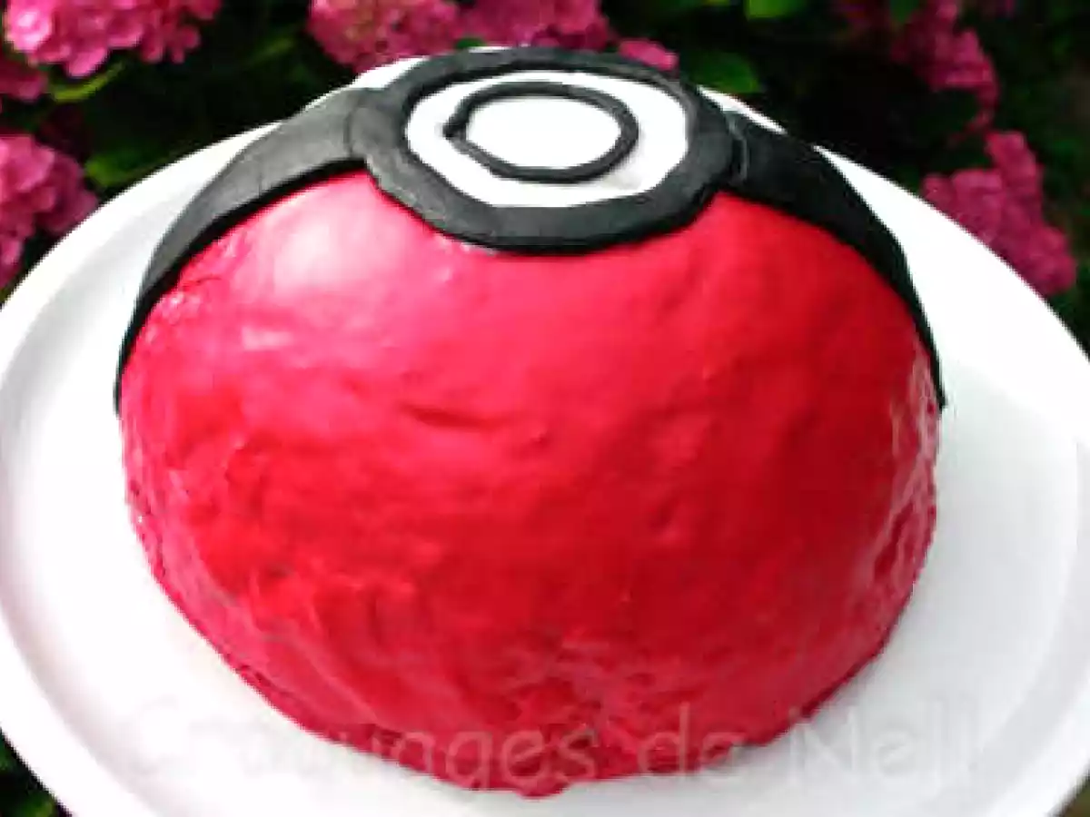 Gâteau Pokéball - photo 3