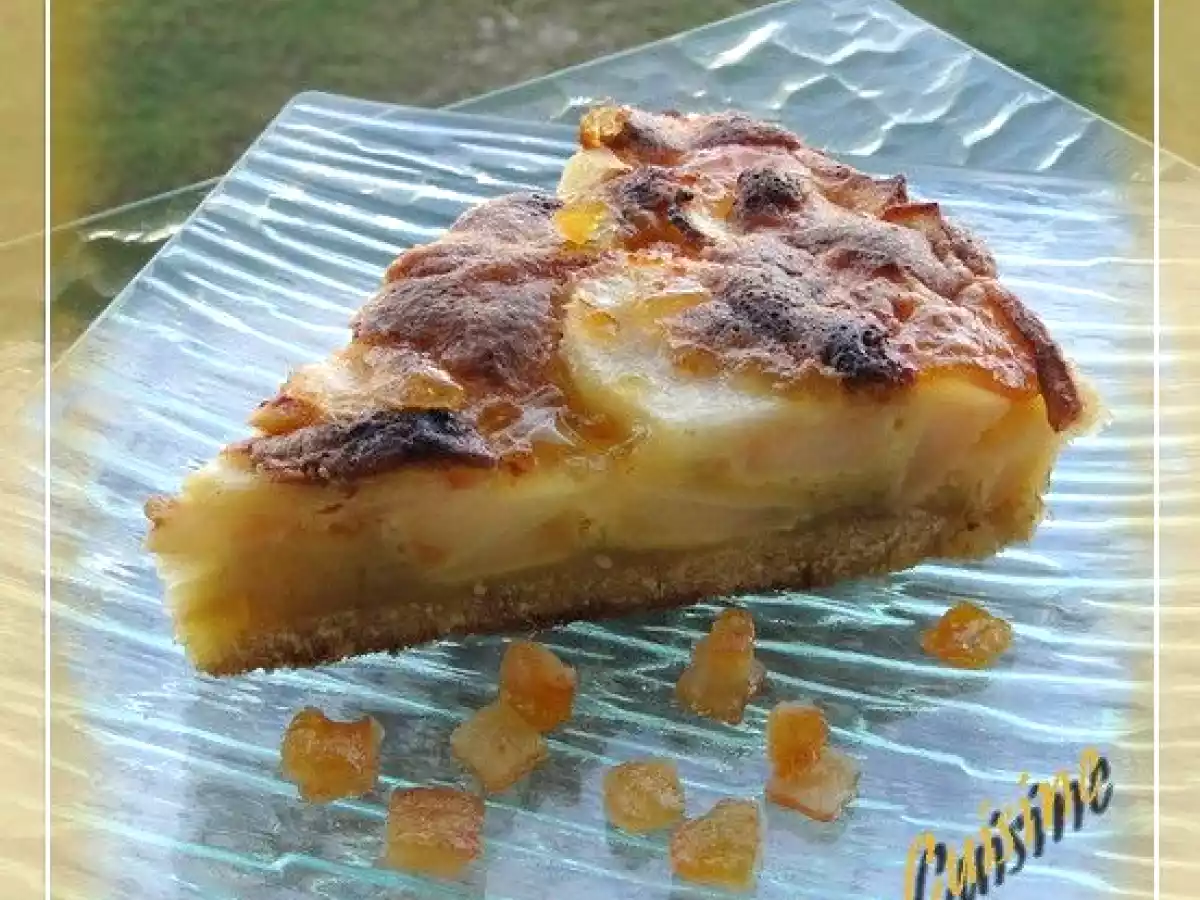 Gâteau pommes et confiture d'oranges amères sans gluten