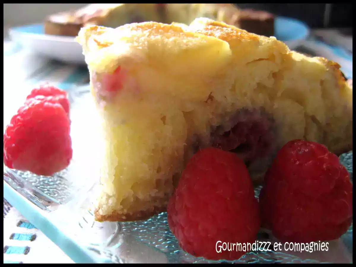 Gâteau pommes framboises - photo 2